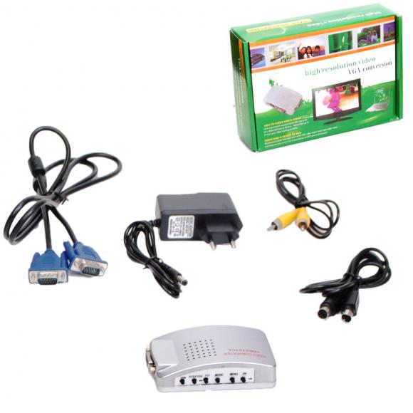 CMP- TV RCA/S-VIDEO to VGA | JAR Computers CMP- TV RCA/S-VIDEO to VGA