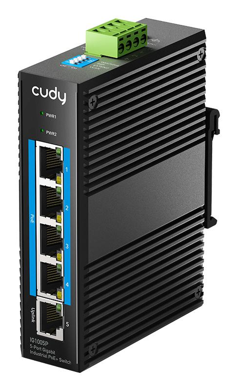 Cudy IG1005P мрежов суич Неуправляем Gigabit Ethernet (10/100/1000) Захранване по Ethernet (PoE) Черен | JAR Computers Cudy IG1005P мрежов суич Неуправляем Gigabit Ethernet (10/100/1000) Захранване по Ethernet (PoE) Черен