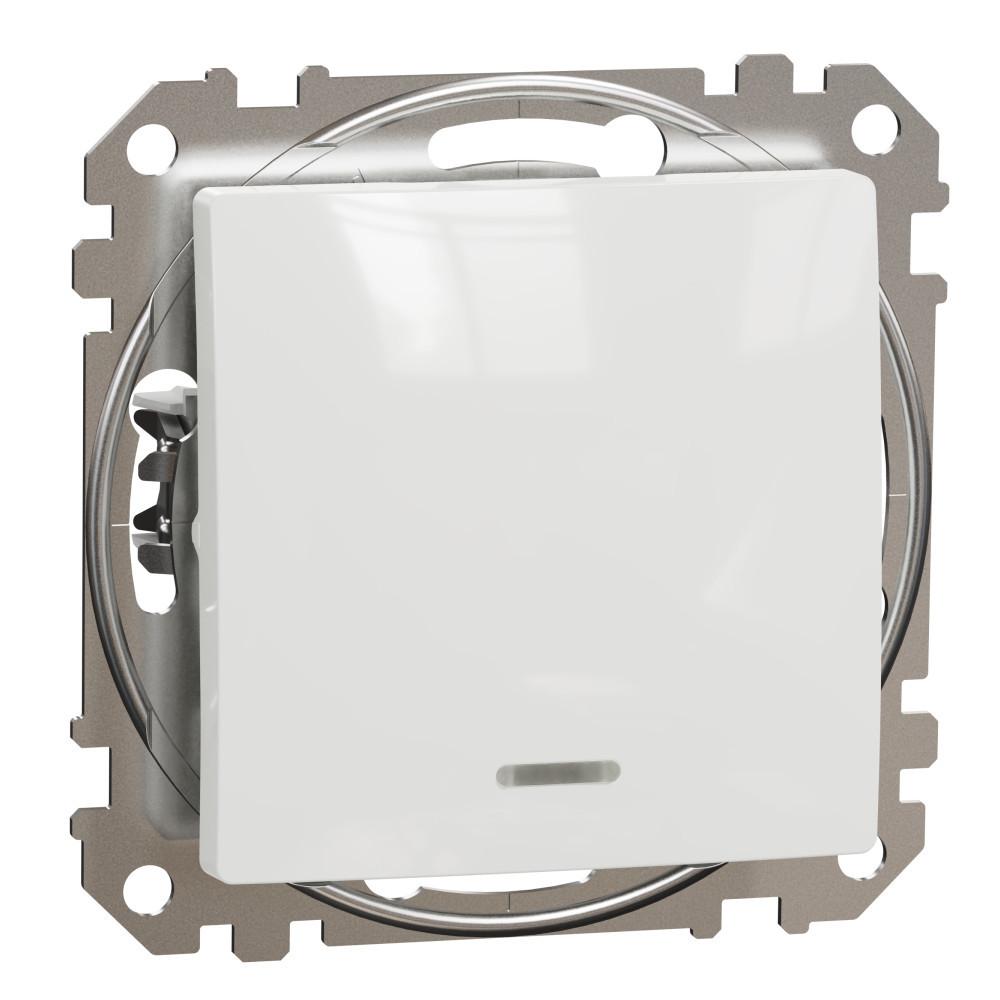 Двуполюсен ключ с индикация 16A I/O Бял - SCHNEIDER ELECTRIC Sedna Design SDD111162N | JAR Computers Двуполюсен ключ с индикация 16A I/O Бял - SCHNEIDER ELECTRIC Sedna Design SDD111162N
