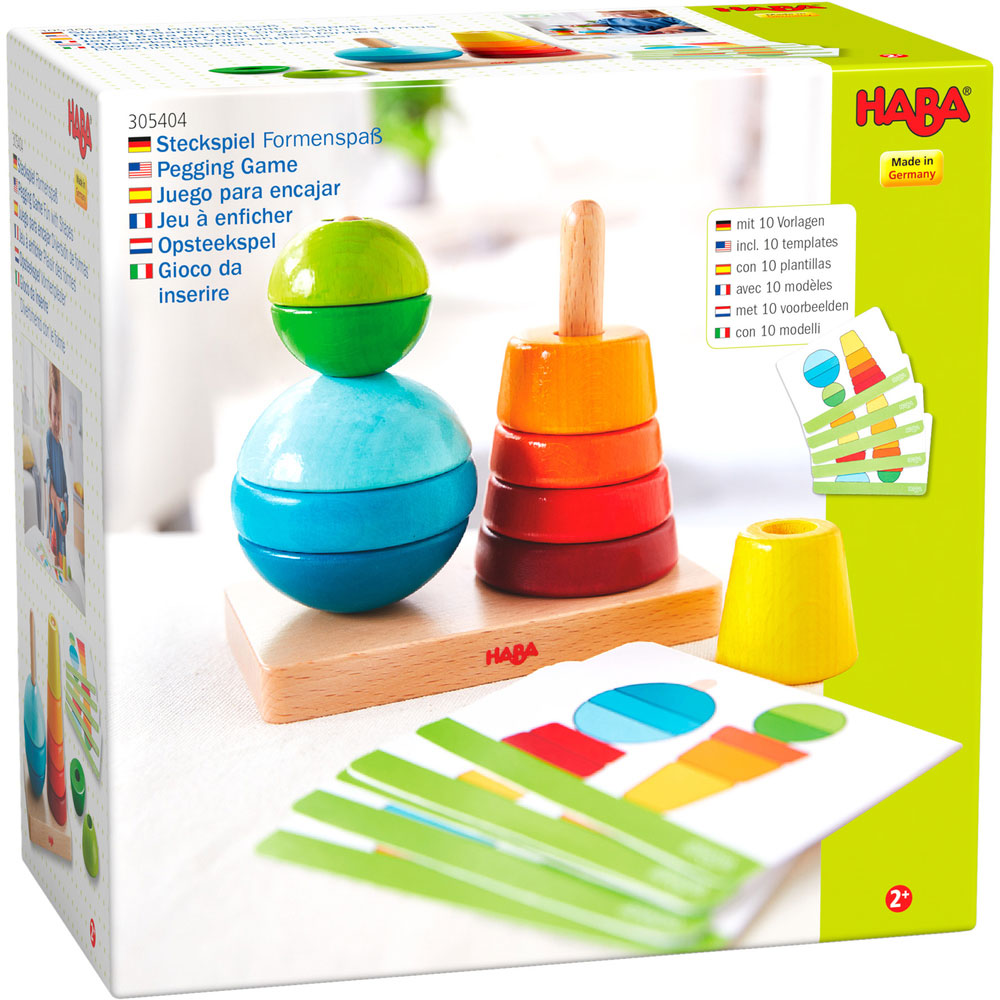 Игра Haba 305405 дървена Цвят Форми 10Ч