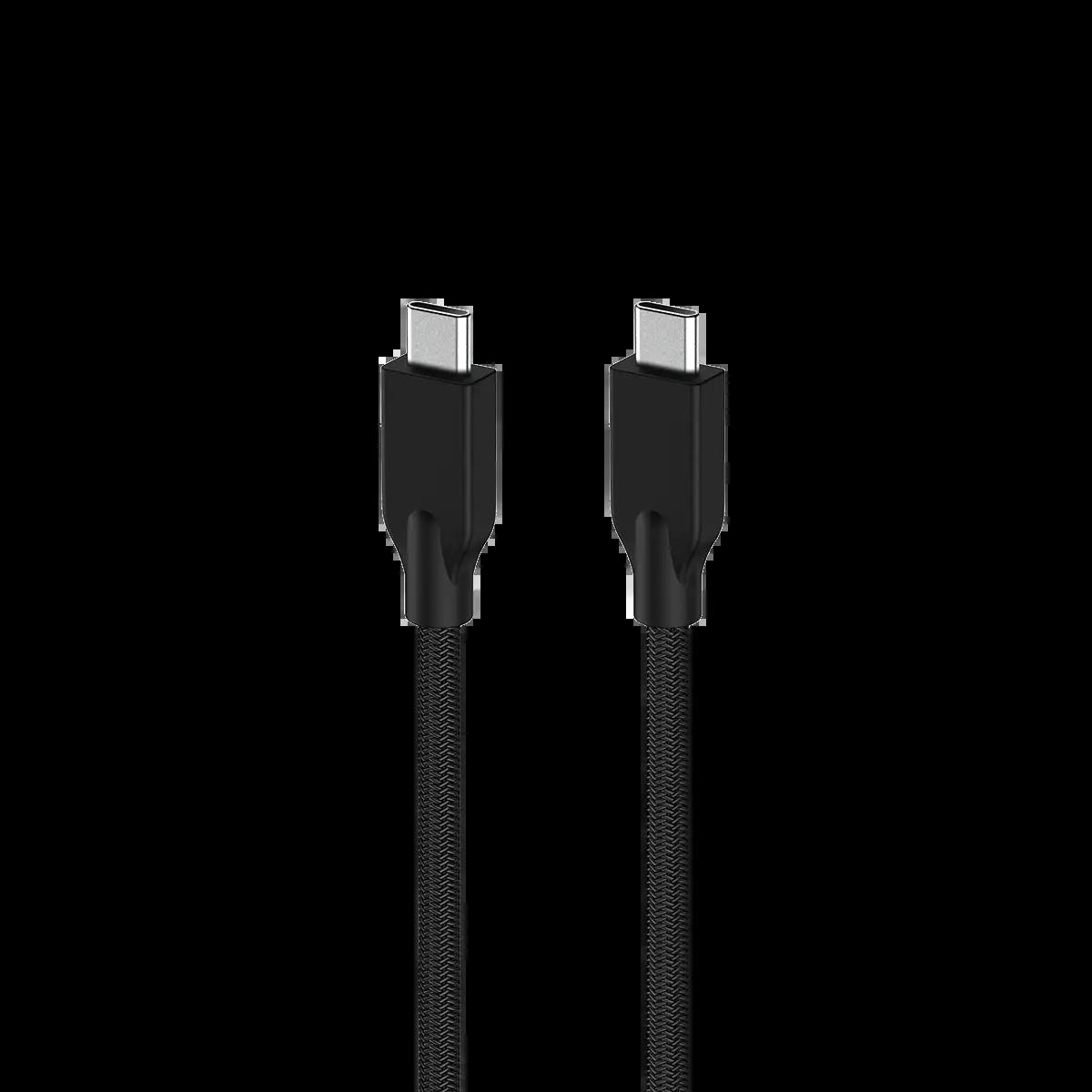 Кабел за бързо зареждане Genius ACC-C2CC, USB Type-C към USB Type-C, 150 cm, черен | JAR Computers Кабел за бързо зареждане Genius ACC-C2CC, USB Type-C към USB Type-C, 150 cm, черен