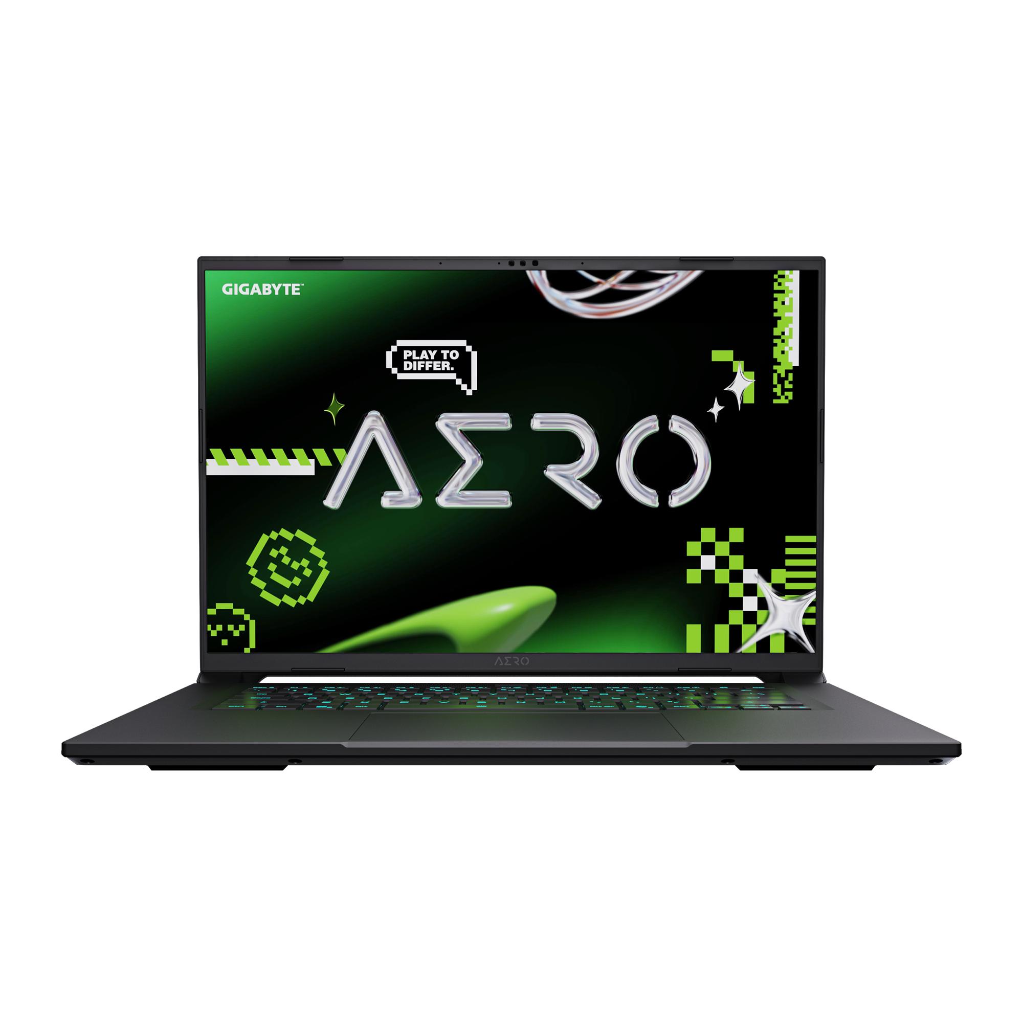 Лаптоп GIGABYTE AERO X16 WH93EEC64DH - 16&quot; inch IPS 165Hz,  AMD Ryzen Al 7 350, 2x16GB DDR5, 1TB SSD Gen4, RTX 5070, Win 11 Home - Сив