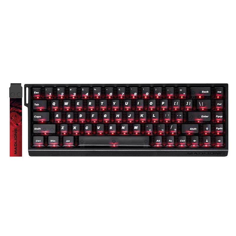 Madlions професионална геймърска механична клавиатура Professional Gaming Mechanical Keyboard MAD 68 HE Flagship V2 - 8K, Magnetic Amber Pro Switches - Black | JAR Computers Madlions професионална геймърска механична клавиатура Professional Gaming Mechanical Keyboard MAD 68 HE Flagship V2 - 8K, Magnetic Amber Pro Switches - Black