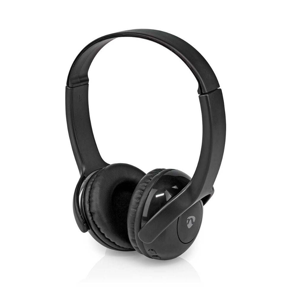 Nedis Ασύρματα/Ενσύρματα Childrens On Ear Ακουστικά με 8 ώρες Λειτουργίας Μαύρα (HPBT4000BK) (NEDHPBT4000BK)