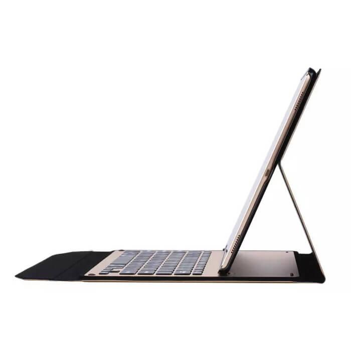 Полиуретанов калъф, клавиатура и поставка за iPad Pro 12.9 (2015) и iPad Pro 12.9 (2017) - Smart Keyboard Stand Case (черен) | JAR Computers Полиуретанов калъф, клавиатура и поставка за iPad Pro 12.9 (2015) и iPad Pro 12.9 (2017) - Smart Keyboard Stand Case (черен)