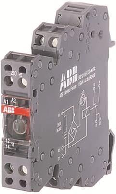 Реле интерфейсно RB122G 24 Vac/dc, 8A, 2 превключващи контакта, LED, с цокъл ABB | JAR Computers Реле интерфейсно RB122G 24 Vac/dc, 8A, 2 превключващи контакта, LED, с цокъл ABB