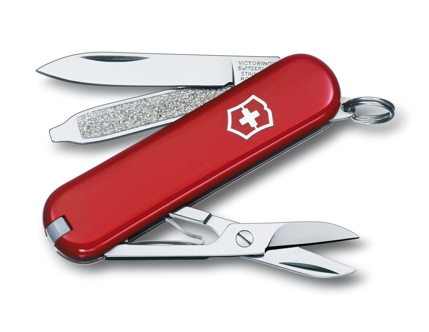 Швейцарски джобен нож Victorinox Classic red 0.6223.B1, блистер
