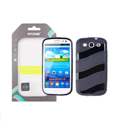 Силиконов калъф за Samsung Galaxy S3 i9300, S3 Neo - FitCase TPU Sleeve DCT-40 (черен) | JAR Computers Силиконов калъф за Samsung Galaxy S3 i9300, S3 Neo - FitCase TPU Sleeve DCT-40 (черен)