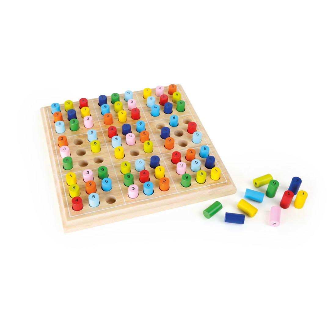 Small Foot Судоку, дървено, цветно, 25 х 25 х 3 cm | JAR Computers Small Foot Судоку, дървено, цветно, 25 х 25 х 3 cm