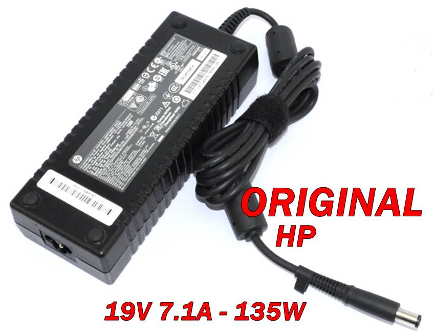 Адаптер за лаптоп ОРИГИНАЛЕН (Зарядно за лаптоп) HP 19V 7.1A 135W Smart ED519AA ремаркетиран | JAR Computers Адаптер за лаптоп ОРИГИНАЛЕН (Зарядно за лаптоп) HP 19V 7.1A 135W Smart ED519AA ремаркетиран
