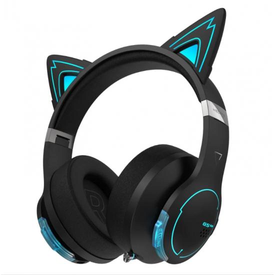 Безжични Bluetooth гейминг слушалки с микрофон - Edifier G5BT CAT Bluetooth Gaming Headset (черен) | JAR Computers Безжични Bluetooth гейминг слушалки с микрофон - Edifier G5BT CAT Bluetooth Gaming Headset (черен)