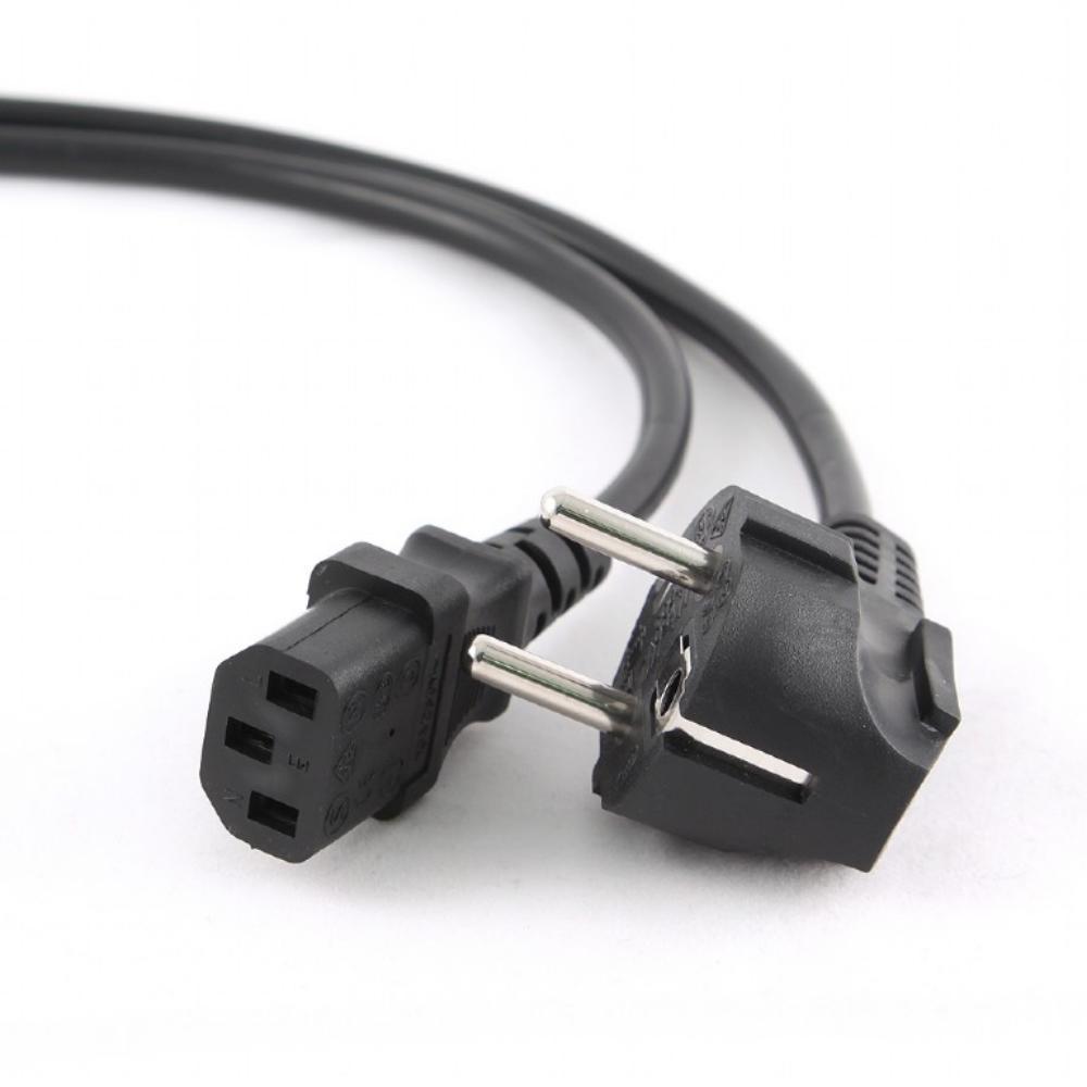 Cablexpert Schuko - IEC C13 Cable 3m Μαύρο (PC-186-VDE-3M) (GEMPC-186-VDE-3M) | JAR Computers Cablexpert Schuko - IEC C13 Cable 3m Μαύρο (PC-186-VDE-3M) (GEMPC-186-VDE-3M)