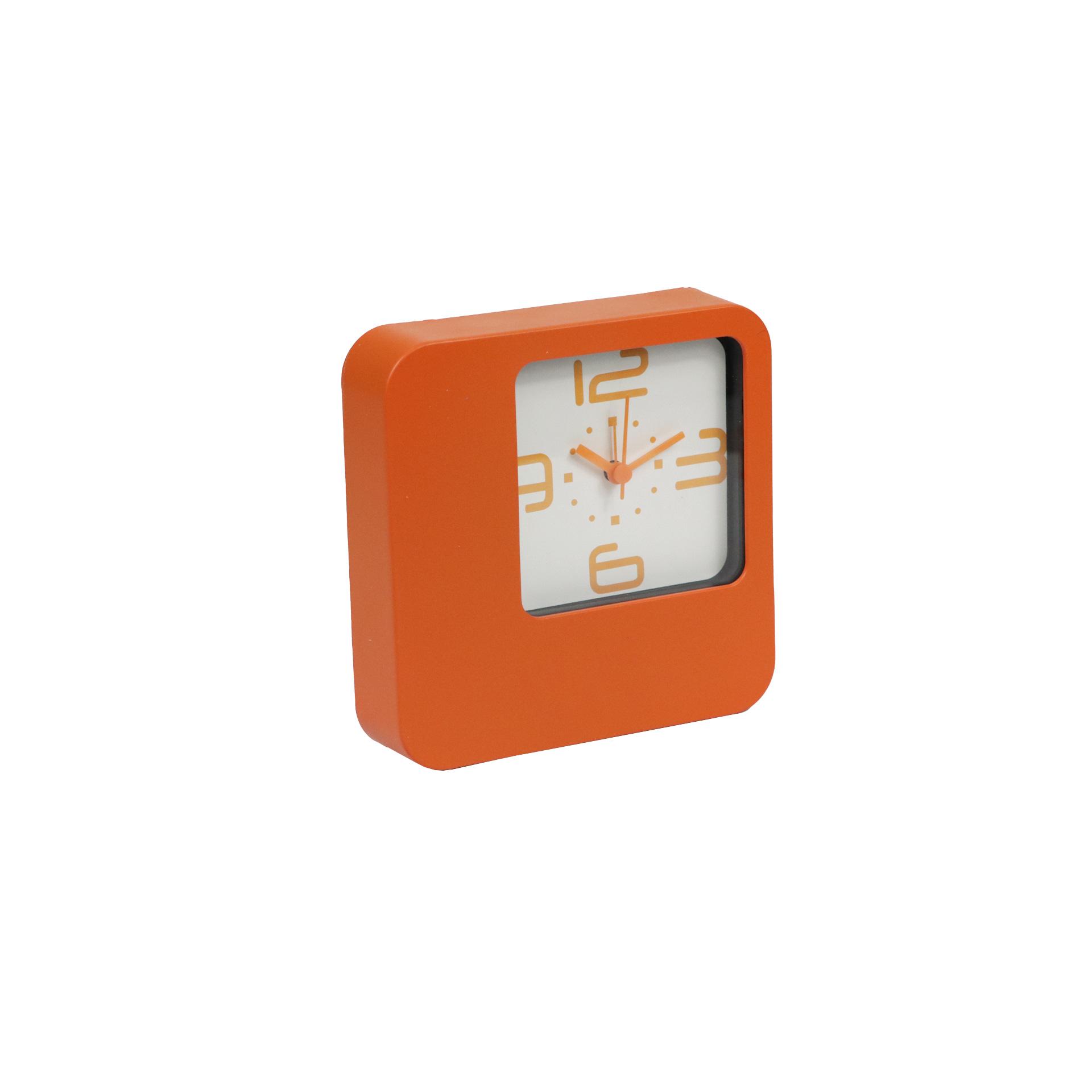 Часовник Cube, настолен, оранжев