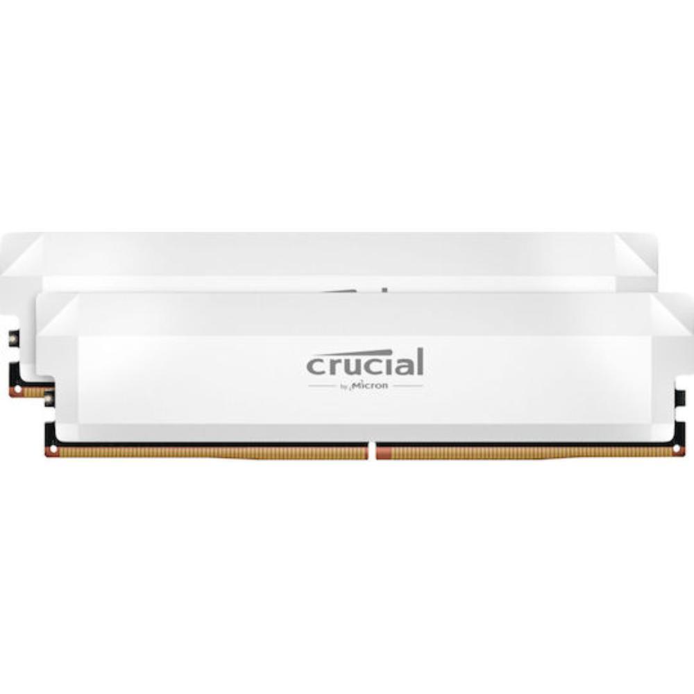 Crucial Pro DDR5-6400 Kit 64GB 2x32GB UDIMM CL40 W Overclocking (CP2K32G64C40U5W) (CRUCP2K32G64C40U5W)