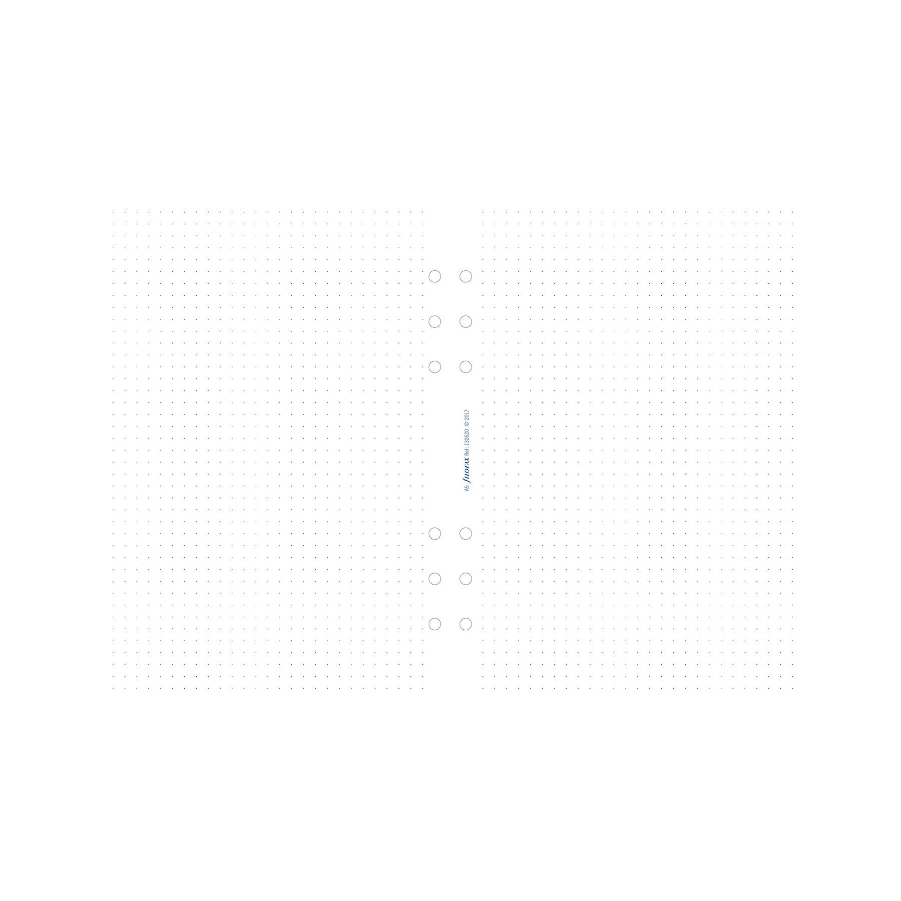 Filofax Пълнител за органайзер, A5, на точки, 30 листа | JAR Computers Filofax Пълнител за органайзер, A5, на точки, 30 листа