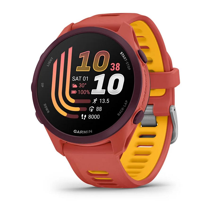 Forerunner® 170 - Music - Red Pink с Red Pink/Mango каишка