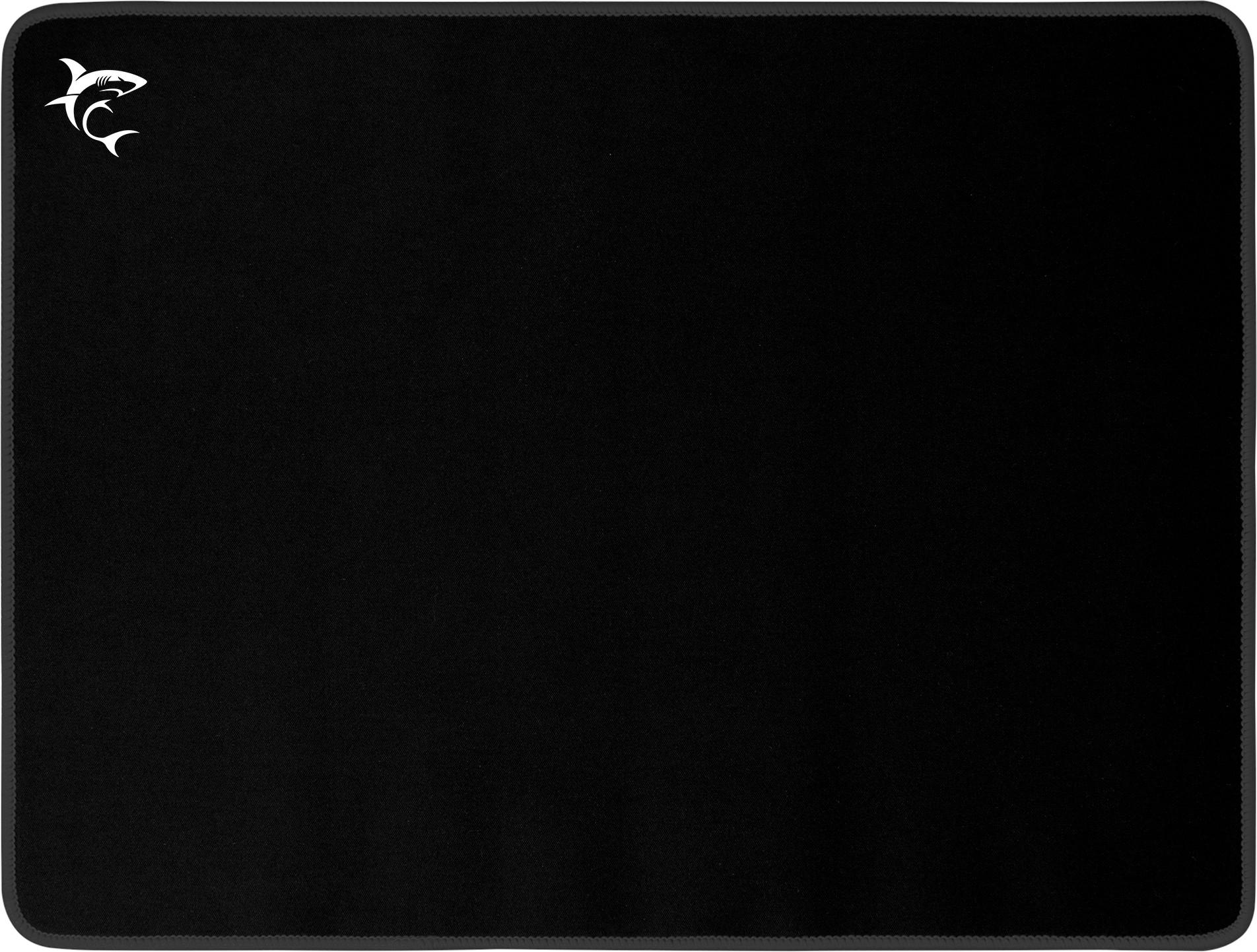Гейминг подложка за мишка White Shark - BLACK KNIGHT, L, мека, черна