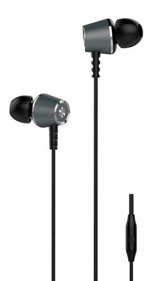 HEADPHONES YOURZ-S4-E 3.5+mic Black