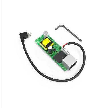 Heckler PoE Splitter with Lightning Cable PCB Power Only - PoE сплитер с Lightning конектор за iPad (черен) | JAR Computers Heckler PoE Splitter with Lightning Cable PCB Power Only - PoE сплитер с Lightning конектор за iPad (черен)