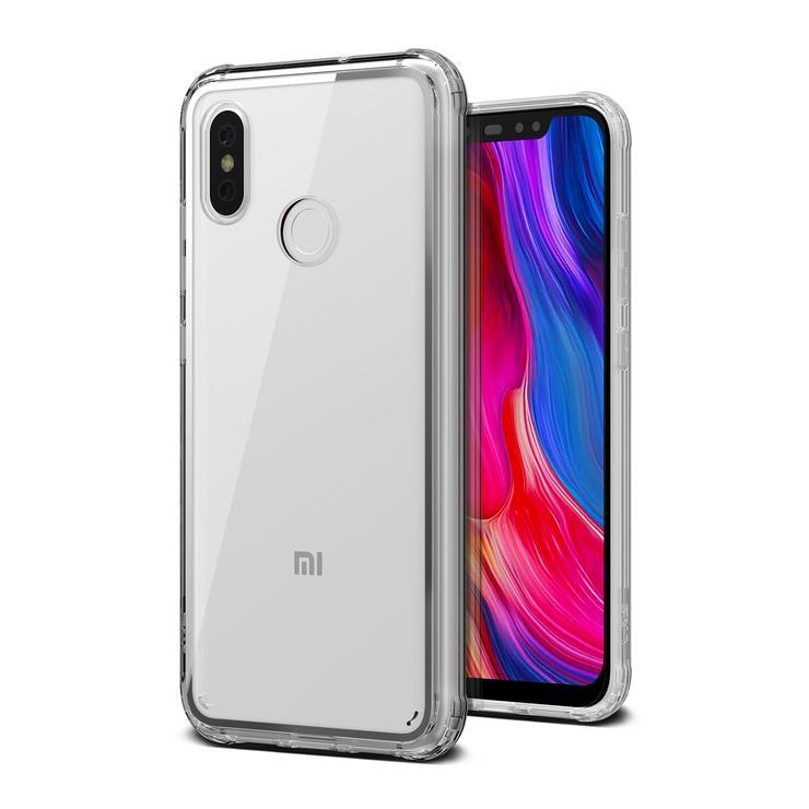Хибриден удароустойчив кейс за Xiaomi Mi 8 - Verus Crystal Chrome Case (прозрачен) | JAR Computers Хибриден удароустойчив кейс за Xiaomi Mi 8 - Verus Crystal Chrome Case (прозрачен)