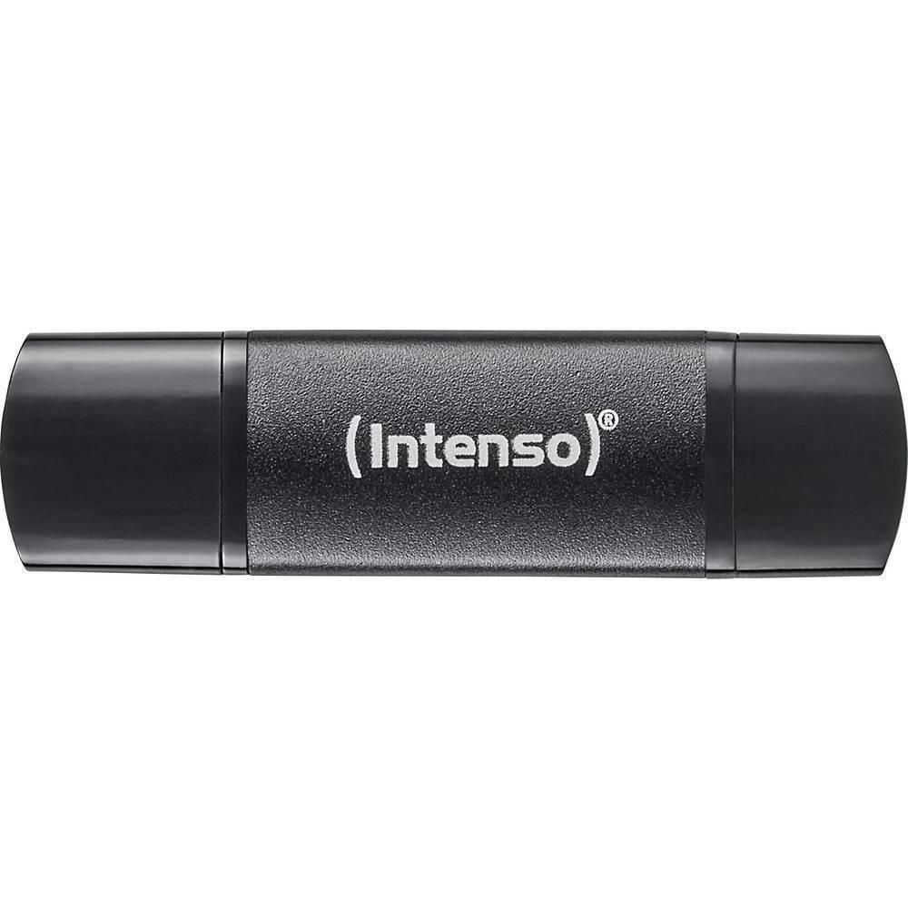 INTENSO Flex Line 32GB USB 3.2 Gen 1 Flash Drive USB-A USB-C Black (3544480) (INTE3544480)