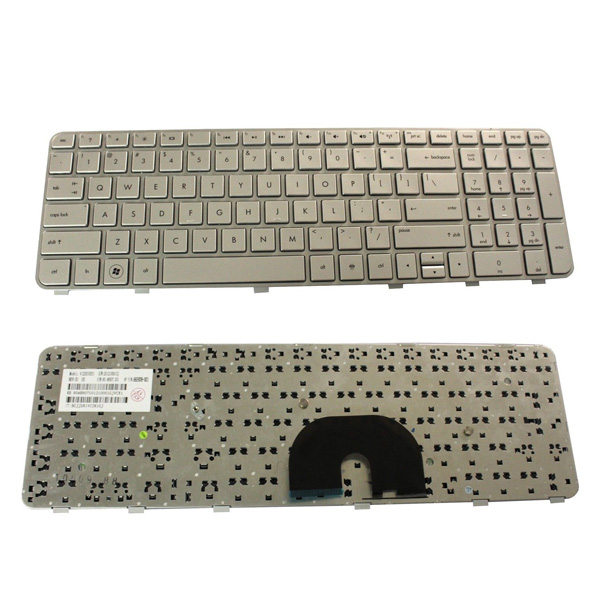 Клавиатура за лаптоп HP DV6-6000 Сребриста Frame Сребриста със Сребриста рамка и Кирилица | JAR Computers Клавиатура за лаптоп HP DV6-6000 Сребриста Frame Сребриста със Сребриста рамка и Кирилица
