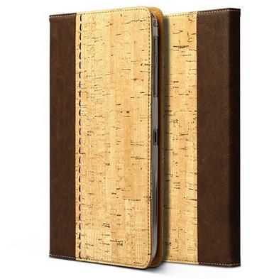 Кожен калъф и поставка за Samsung Galaxy Tab 8.0 (3) - Zenus E-Cork Diary Case (кафяв) | JAR Computers Кожен калъф и поставка за Samsung Galaxy Tab 8.0 (3) - Zenus E-Cork Diary Case (кафяв)