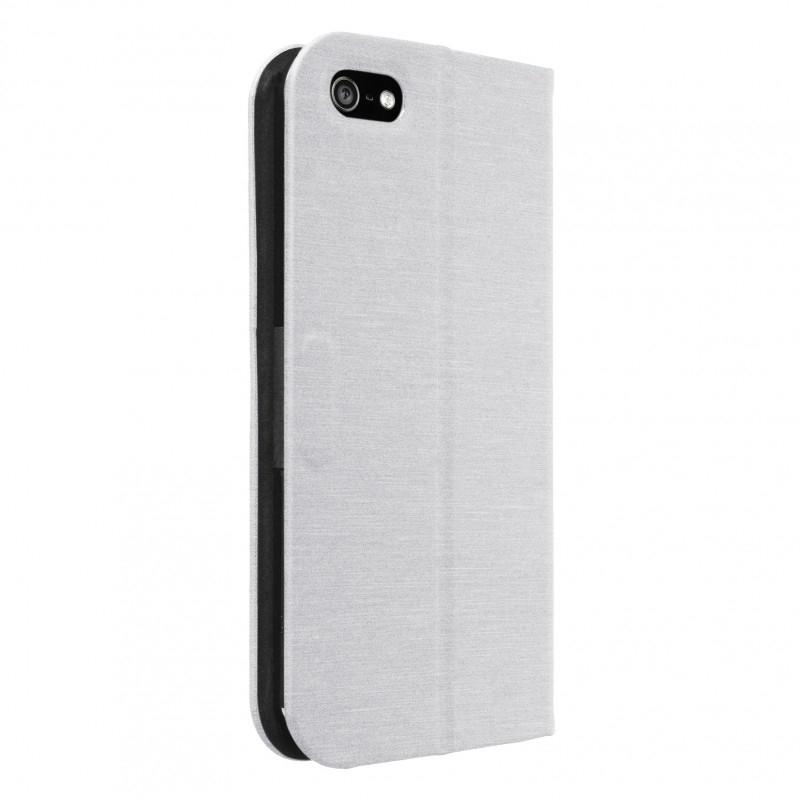 Кожен калъф и стойка за iPhone 5, iPhone 5S, iPhone SE - Artwizz SeeJacket® Folio (бял) | JAR Computers Кожен калъф и стойка за iPhone 5, iPhone 5S, iPhone SE - Artwizz SeeJacket® Folio (бял)