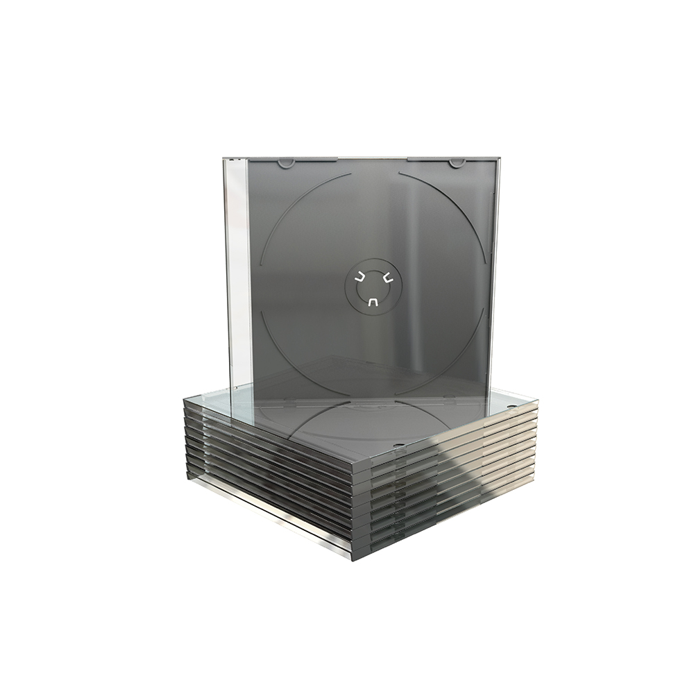 MediaRange CD Slimcase for 1 disc 5.2mm machine packing grade Black tray (MRBOX21-M) | JAR Computers MediaRange CD Slimcase for 1 disc 5.2mm machine packing grade Black tray (MRBOX21-M)