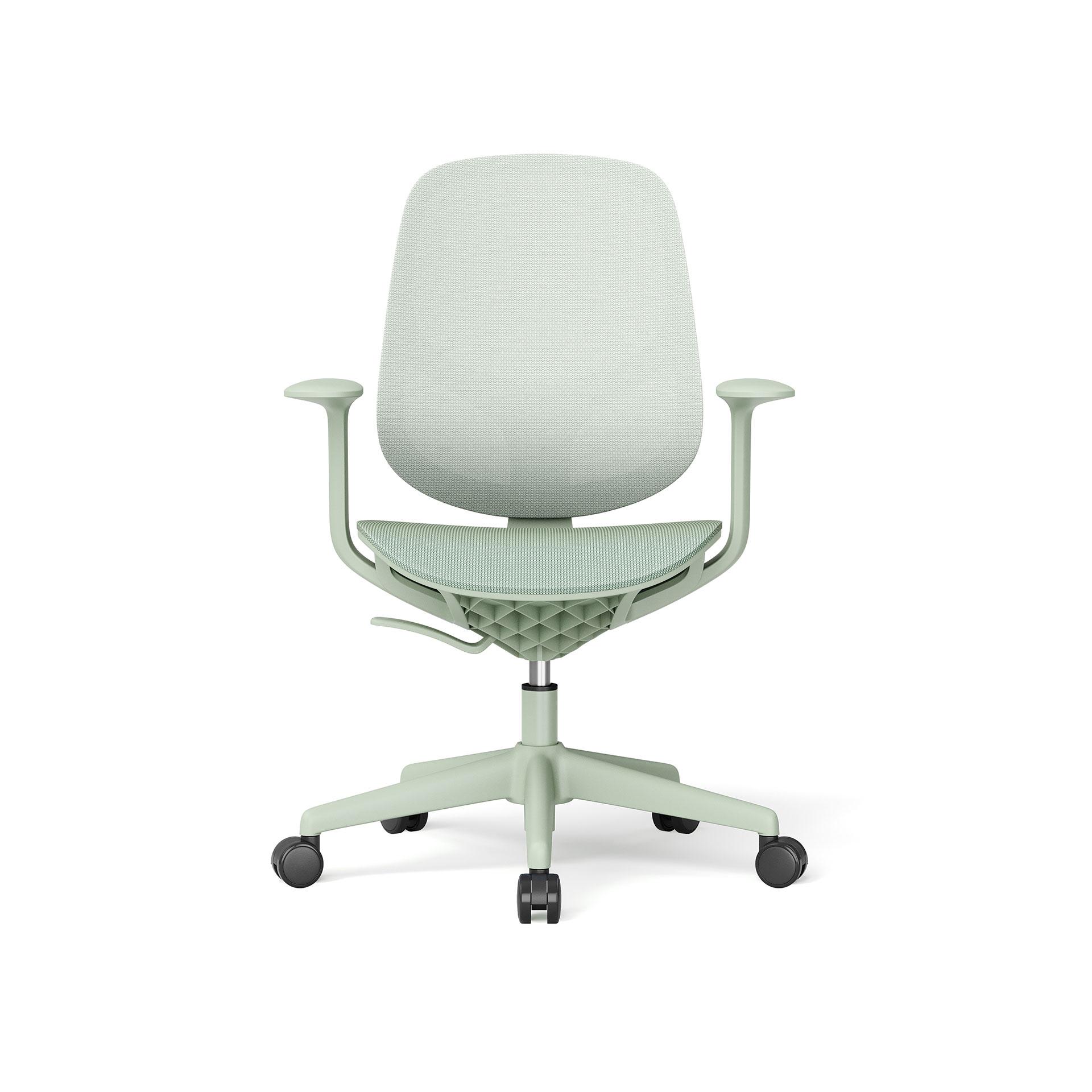 Офис стол RFG Cherry W, меш, до 120 kg, зелен