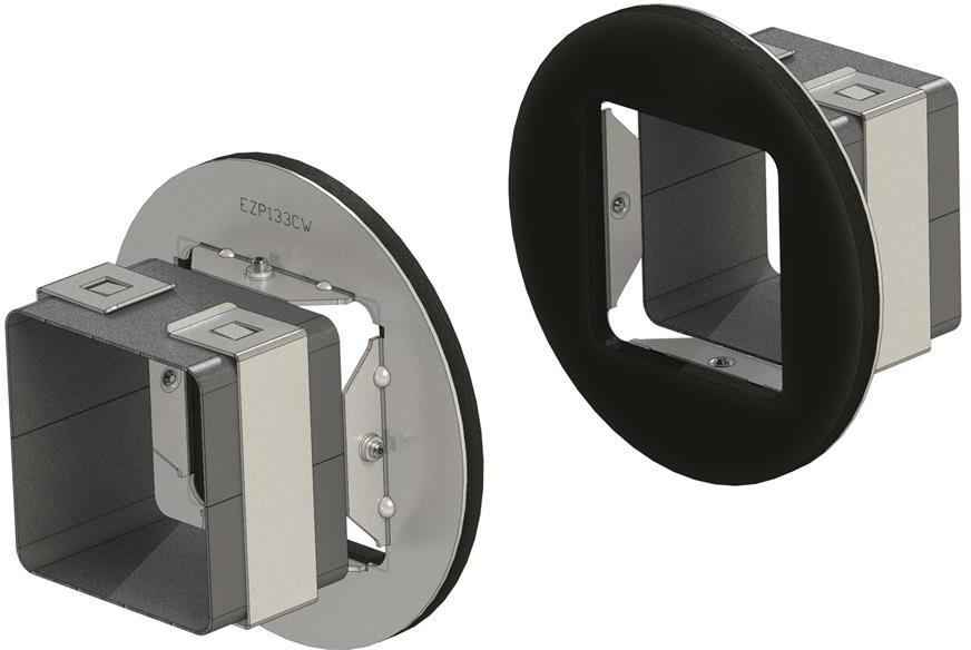 Рамка за 1х пожарна бариера EZP133CWT EZ-PATH | JAR Computers Рамка за 1х пожарна бариера EZP133CWT EZ-PATH