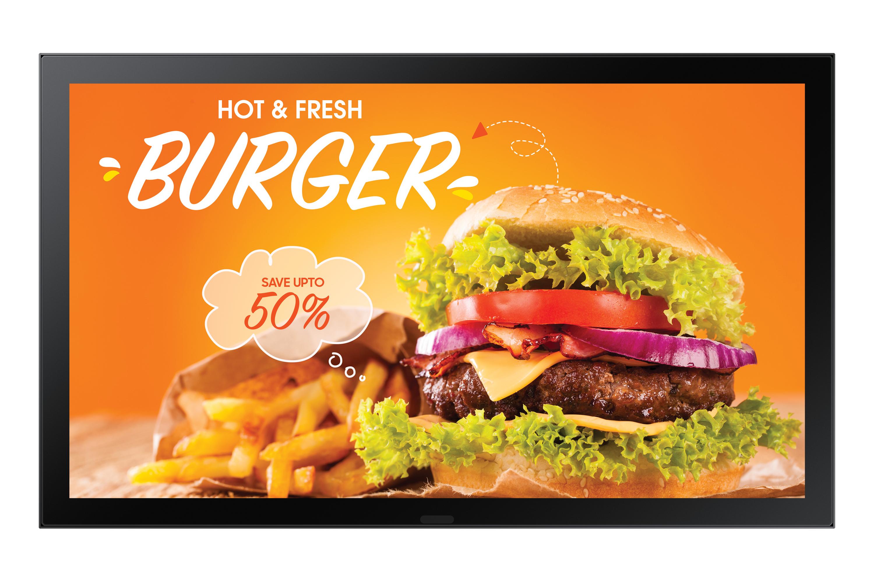 Samsung OH24B Обществен цифров плосък панел 61 см (24") LCD Wi-Fi 1500 cd/m² Full HD Черен Вграден процесор Tizen 6.5 24/7 | JAR Computers Samsung OH24B Обществен цифров плосък панел 61 см (24") LCD Wi-Fi 1500 cd/m² Full HD Черен Вграден процесор Tizen 6.5 24/7
