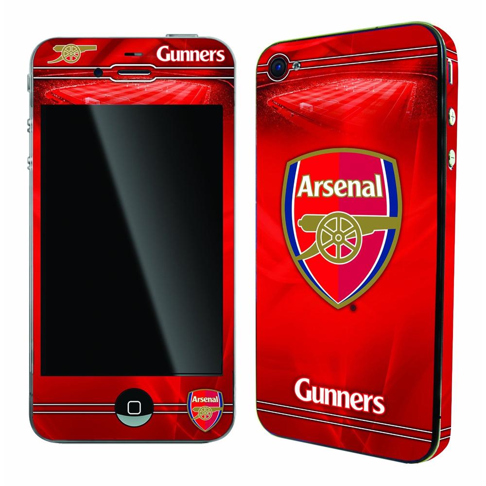 Скин за iPhone 4S, iPhone 4 - Официален лицензиран продукт на Arsenal | JAR Computers Скин за iPhone 4S, iPhone 4 - Официален лицензиран продукт на Arsenal