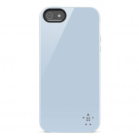 Термополуретанов кейс за iPhone 5, iPhone 5S, iPhone SE - Belkin Grip (светлосин) | JAR Computers Термополуретанов кейс за iPhone 5, iPhone 5S, iPhone SE - Belkin Grip (светлосин)