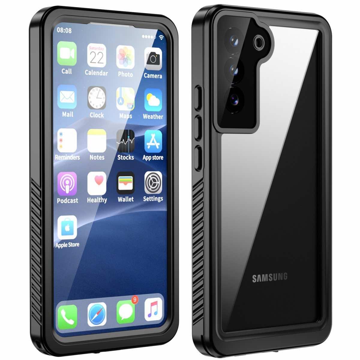 Ударо и водоустойчив кейс за Samsung Galaxy S22 Ultra - 4smarts Rugged Case Active Pro STARK (черен) | JAR Computers Ударо и водоустойчив кейс за Samsung Galaxy S22 Ultra - 4smarts Rugged Case Active Pro STARK (черен)