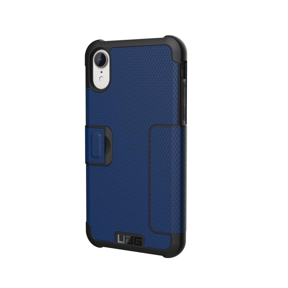 Удароустойчив хибриден кейс тип портфейл за iPhone XR - Urban Armor Gear Metropolis (син) | JAR Computers Удароустойчив хибриден кейс тип портфейл за iPhone XR - Urban Armor Gear Metropolis (син)