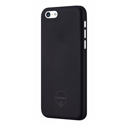 Ултра тънък кейс за iPhone 5C - Ozaki O!coat Jelly (черен) | JAR Computers Ултра тънък кейс за iPhone 5C - Ozaki O!coat Jelly (черен)