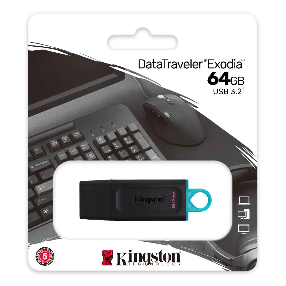 USB Флаш памет Kingston DTX 64GB 3.2