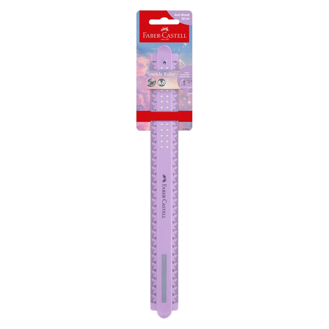Faber-Castell Линия Sparkle, нечуплива, 30 cm, асорти