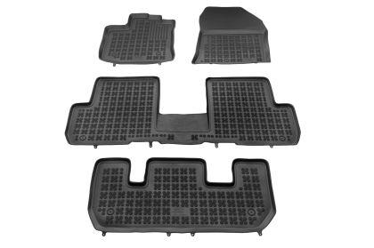 Гумени стелки за DACIA Lodgy I (2012-2020) / DACIA Logan I Stepway (2012-2020) - 7 местна - тип леген с трети ред седалки | JAR Computers Гумени стелки за DACIA Lodgy I (2012-2020) / DACIA Logan I Stepway (2012-2020) - 7 местна - тип леген с трети ред седалки