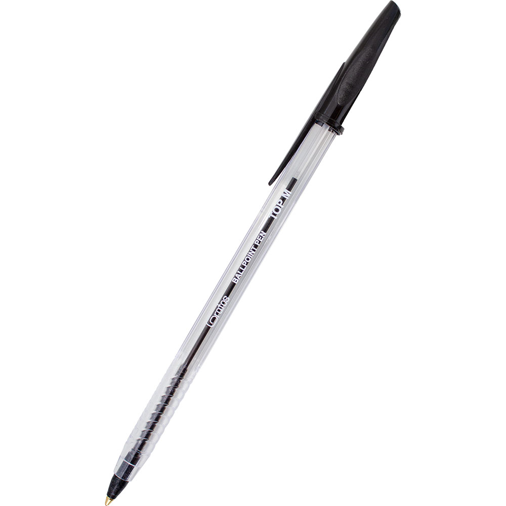 Химикалка Grafos Top 1.0 мм черна