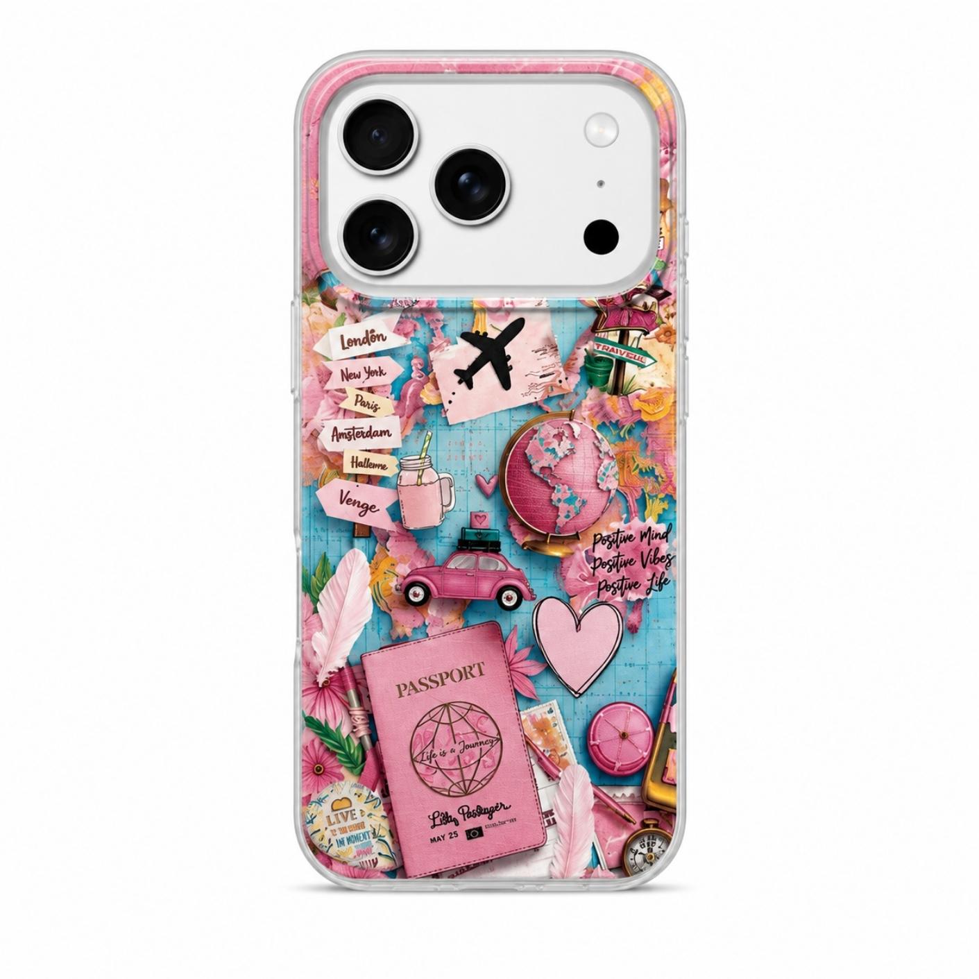 Калъф DREAMORA Cover Apple iPhone 17 Pro Max /pink flight/ | JAR Computers Калъф DREAMORA Cover Apple iPhone 17 Pro Max /pink flight/
