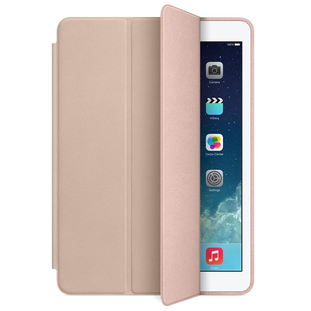 Кожен калъф и поставка за iPad Air, iPad 5 (2017) - Apple Smart Case (бежав) | JAR Computers Кожен калъф и поставка за iPad Air, iPad 5 (2017) - Apple Smart Case (бежав)