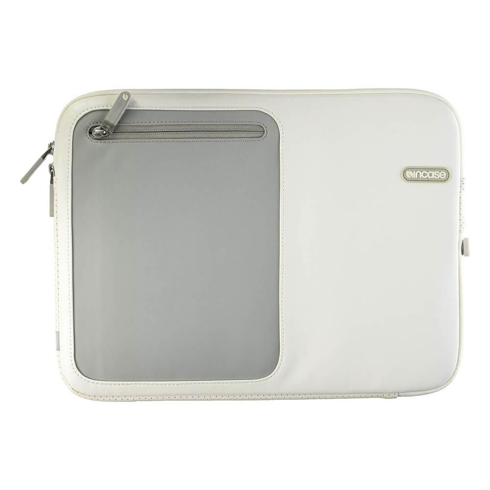 Кожен калъф за MacBook Pro Touch Bar 13, MacBook Air 13 и лаптопи до 13.3 инча - Incase Sleeve Deluxe (бял) | JAR Computers Кожен калъф за MacBook Pro Touch Bar 13, MacBook Air 13 и лаптопи до 13.3 инча - Incase Sleeve Deluxe (бял)