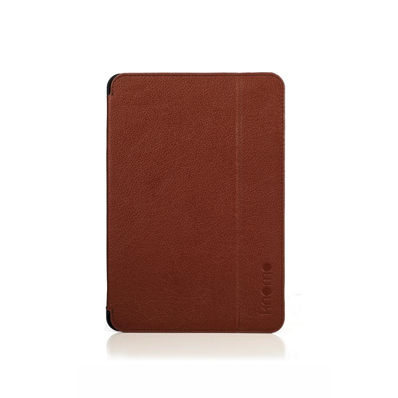 Кожен кейс и поставка за iPad mini, iPad mini 2, iPad mini 3 - Knomo iPad Mini, iPad mini 2, iPad mini 3 Folio (кафяв) | JAR Computers Кожен кейс и поставка за iPad mini, iPad mini 2, iPad mini 3 - Knomo iPad Mini, iPad mini 2, iPad mini 3 Folio (кафяв)