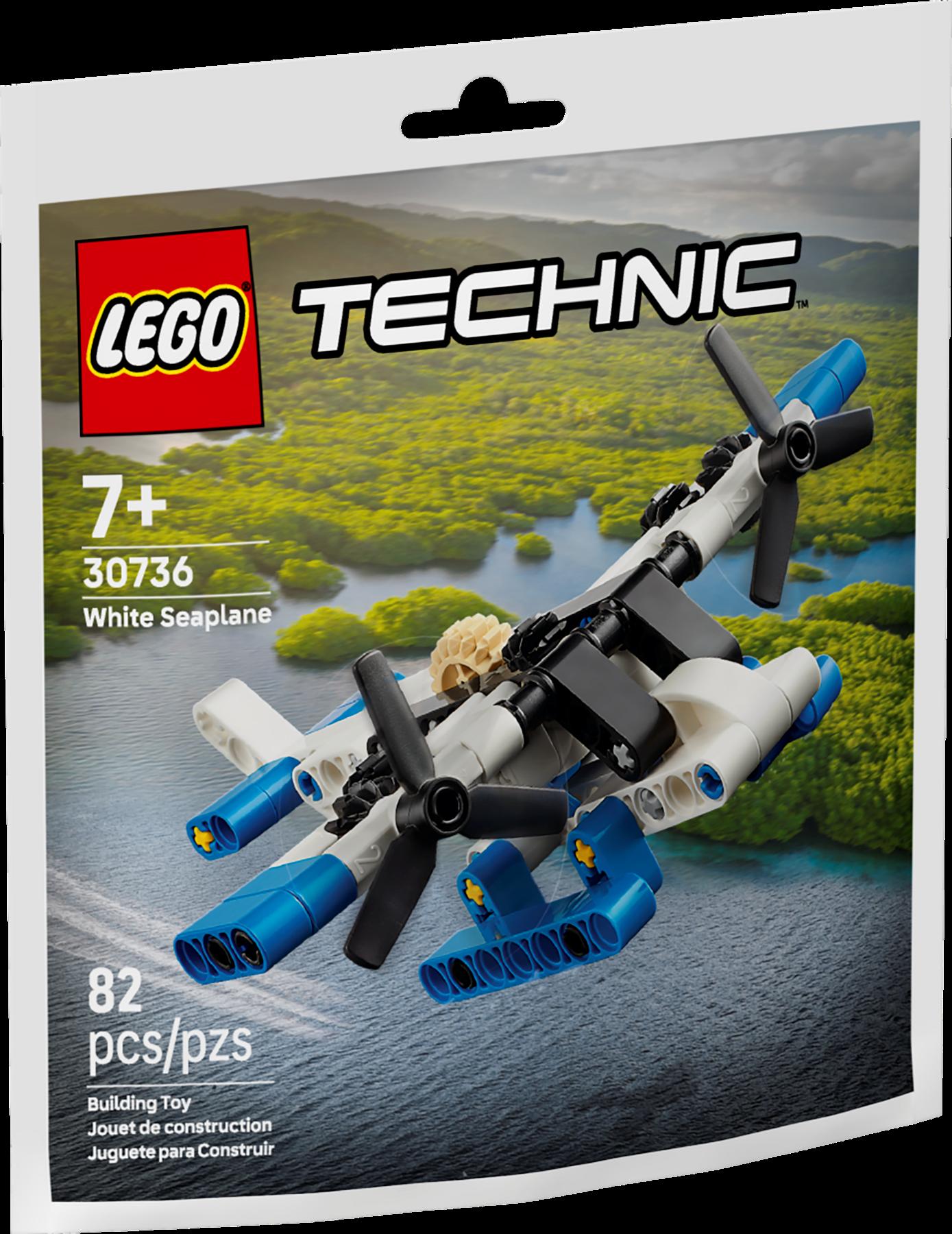 Lego Technic White Seaplane (Polybag) (30736) (LGO30736)