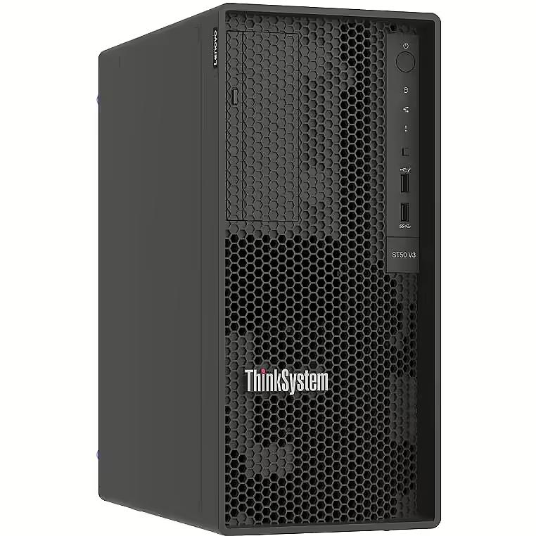 Lenovo ThinkSystem ST50 V3, Xeon E-2414  (4C 2.6GHz 8MB Cache/55W), SW RAID, 2x960GB Micron 5400 Pro SSD, 1x16GB, 500W 94%, No DVD, 3 year | JAR Computers Lenovo ThinkSystem ST50 V3, Xeon E-2414  (4C 2.6GHz 8MB Cache/55W), SW RAID, 2x960GB Micron 5400 Pro SSD, 1x16GB, 500W 94%, No DVD, 3 year