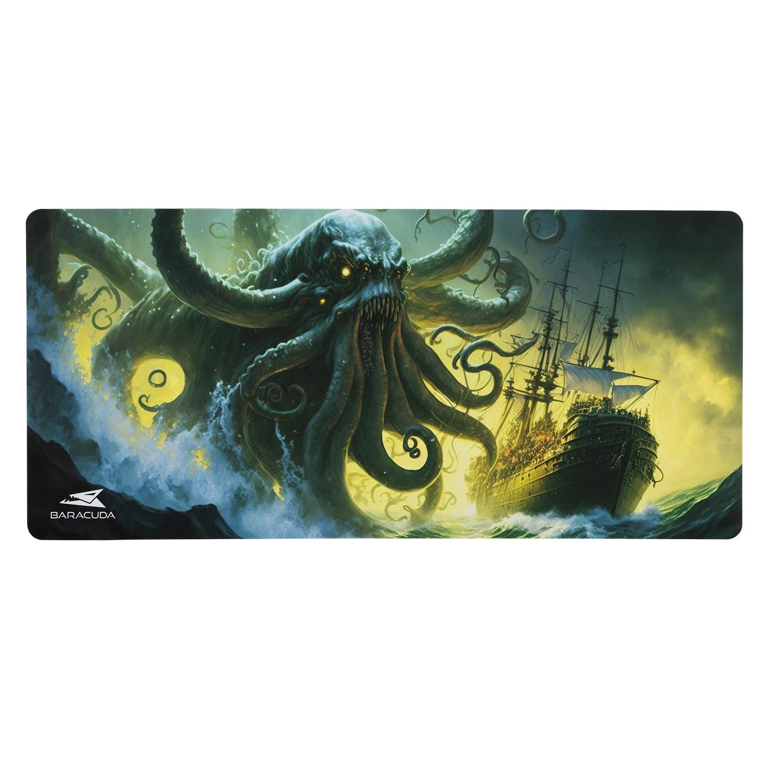 SBOX BGMP-03 :: Подложка за Мишка Baracuda DARKWATER, 750x350мм, Многоцветен