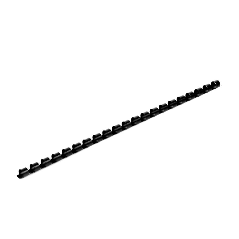 Top Office Спирали за подвързване, 8 mm, черни, 100 броя