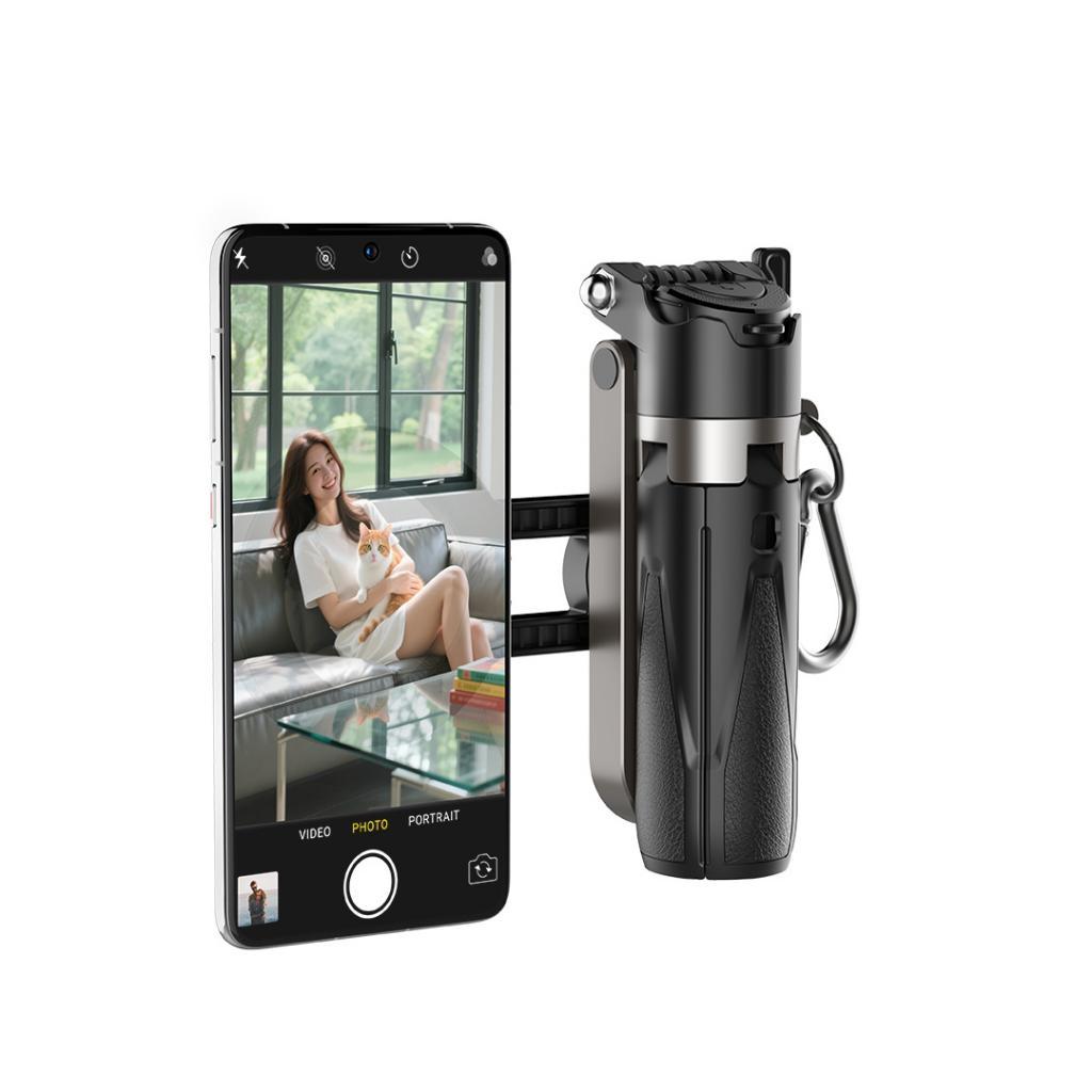 XO Селфи стик 4-в-1, Camera Grip MagSafe, Bluetooth, черен - SS24 | JAR Computers XO Селфи стик 4-в-1, Camera Grip MagSafe, Bluetooth, черен - SS24